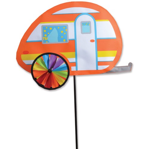 Teardrop camper staked - teardrop,