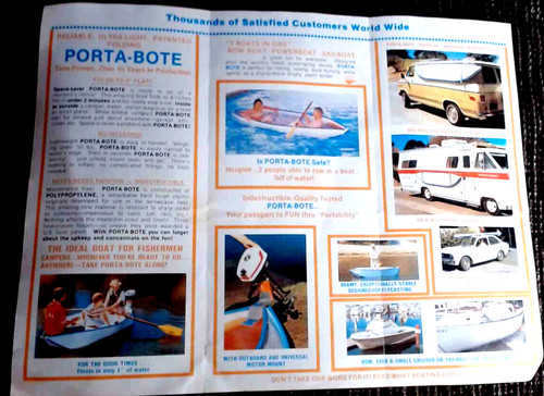 Sales pamphlet for porta - pamphlet,