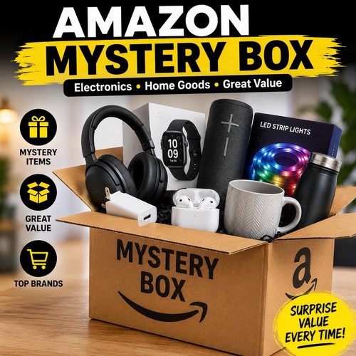 Amazon mystery box liquidation - amazon,