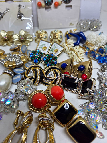 Vintage earring lot - vintage,