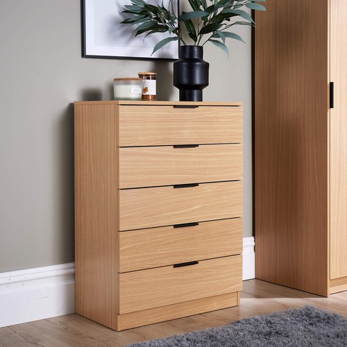 Phoenix chest drawers - drawers, oak