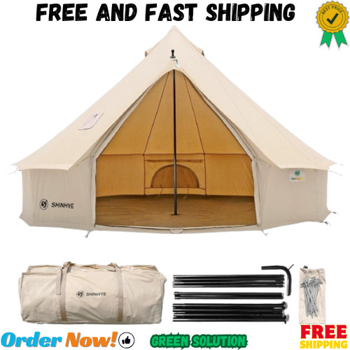 Canvas bell tent yurt - canvas,