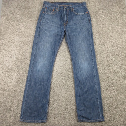 Levis jeans mens 33x34 blue - mens,