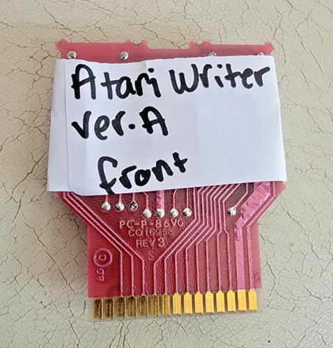 Atari writer ver - atari, ver.a