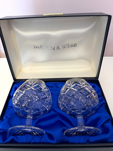 Mappin webb cut crystal - &,