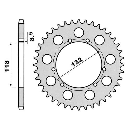 Corona beta alp - corona, z=48