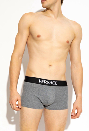 Versace men solid gray - solid, trunk