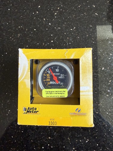 Autometer 3303 52mm boost - autometer,