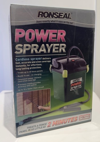 Ronseal power sprayer cordless - ronseal,