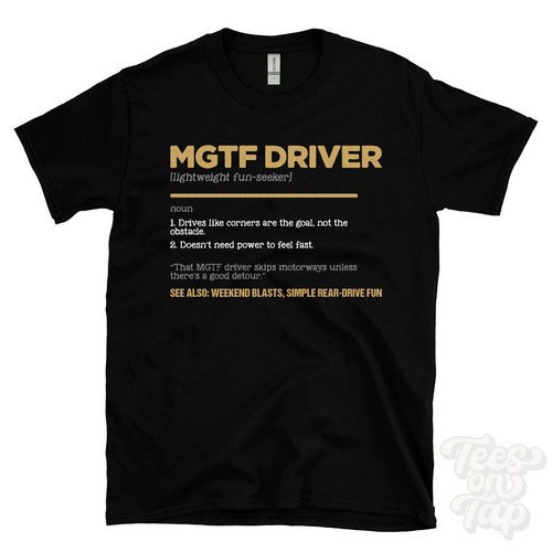 Mgtf driver shirt - t-shirt, funny