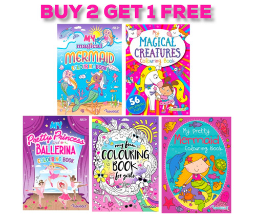 Childrens colouring books book - books,