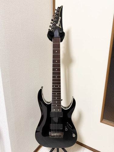 Ibanez rga7 black emg mod - ibanez, w/emg
