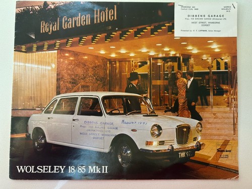Original wolseley mkii - 18/85,