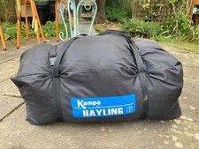 Kampa Hayling 6 And Kampa Kitchen Unit (slightly Damaged)