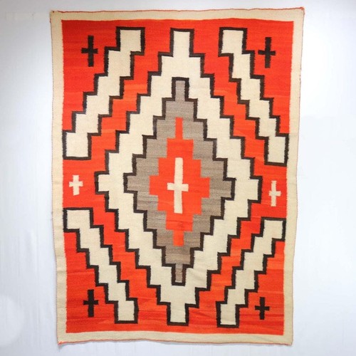 Southwestern navajo ganado rug - navajo,