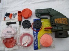 Black & Decker trimmer spare working motor, switch and other parts (SEE PHOTOS)