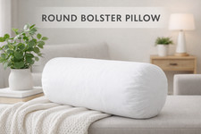 Round shaped bolster pillow - round,
