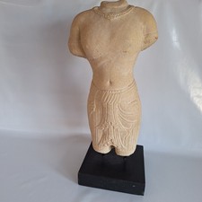 Reproduction Torso Sculpture of a Male in Ancient Costume - Good Condition