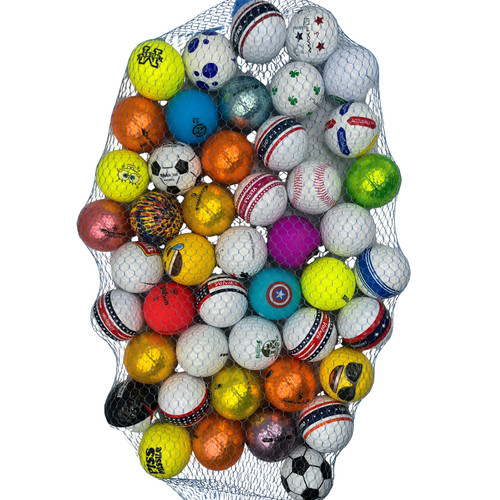 Novelty golf balls assorted - balls,