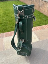 Vintage Green Maxfli Golf Bag