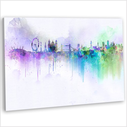 London city canvas - city, print