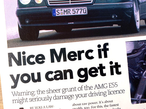 Mercedes e55 amg - amg, 1998