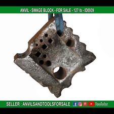 ANVIL - SWAGE BLOCK - 127 lb -