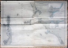 antique print wall map