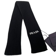Prada Black and White Cashmere