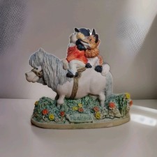 Thelwell Collection "Holloa Away" Pony Figurine 1984 Chiltern Collection 