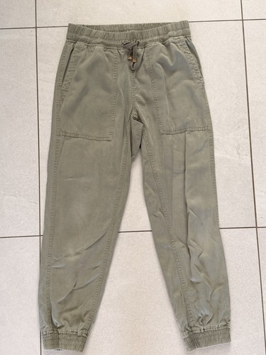 Zara women green twill - zara,