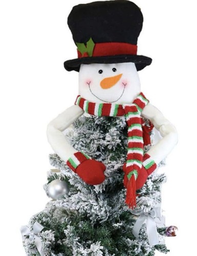 Snowman christmas tree topper - christmas,