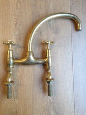 Froy London Vintage Brass Kitchen Mixer Tap
