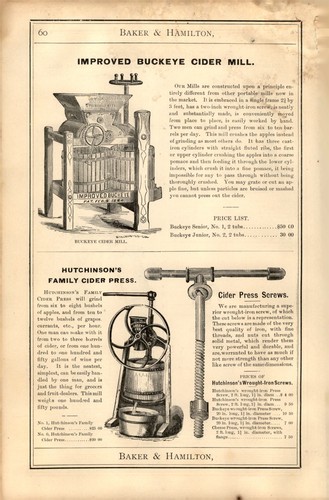 1883 paper improved buckeye - 1883, ad