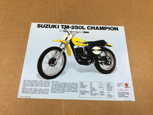 Vintage suzuki 250l - vintage, tm-250l