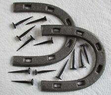 Set British Army:"AMMO BOOT HEEL PLATES" (With Fixing Nails/Screws, Sizes 7-8)