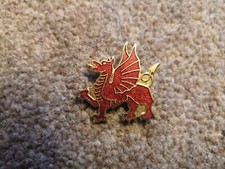 Wales Rugby Badge. Player issue. Rare. 