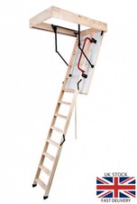 Wood timber folding loft - wood,