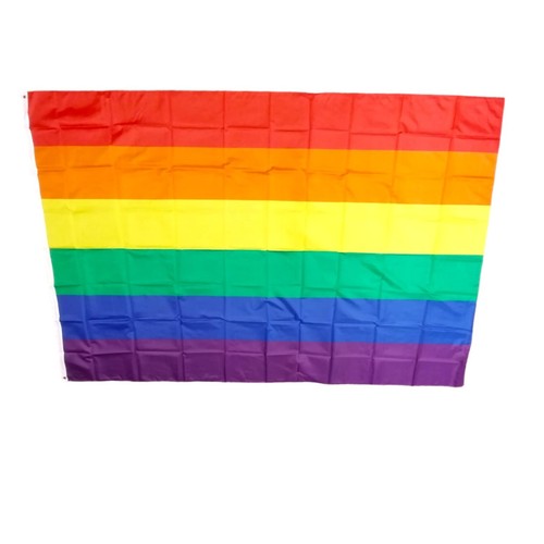 Rainbow flag 9ft - flag,
