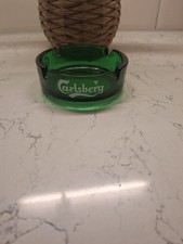 Carlsberg Pub Ashtray Green