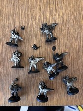 Warhammer 40k Kasrkin Stormtroopers Metal Imperial Guard Astra Militarum x9 read