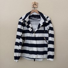 Zara Navy and White Striped