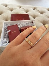 Cartier love ring rose gold