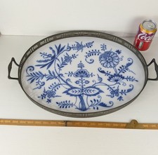 Vintage Zwiebelmuster Serving