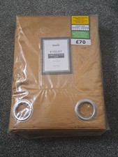 Dunelm Lined Eyelet Curtains