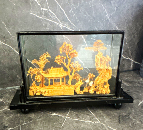 Vintage chinese hand carved - chinese, hand-carved