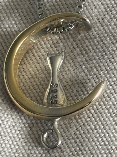 925 sterling silver cat - sterling,