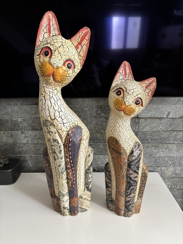 Pair vintage balinese - vintage,