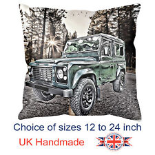 Car Art Design Defender Cushion Defender Pillow Personalised Unofficial