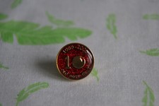 Vintage 2005 Red Nose Day Pin Badge – 10 Years (1985–2005) Comic Relief UK